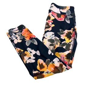 Anthropologie Floral Leggings Size Medium